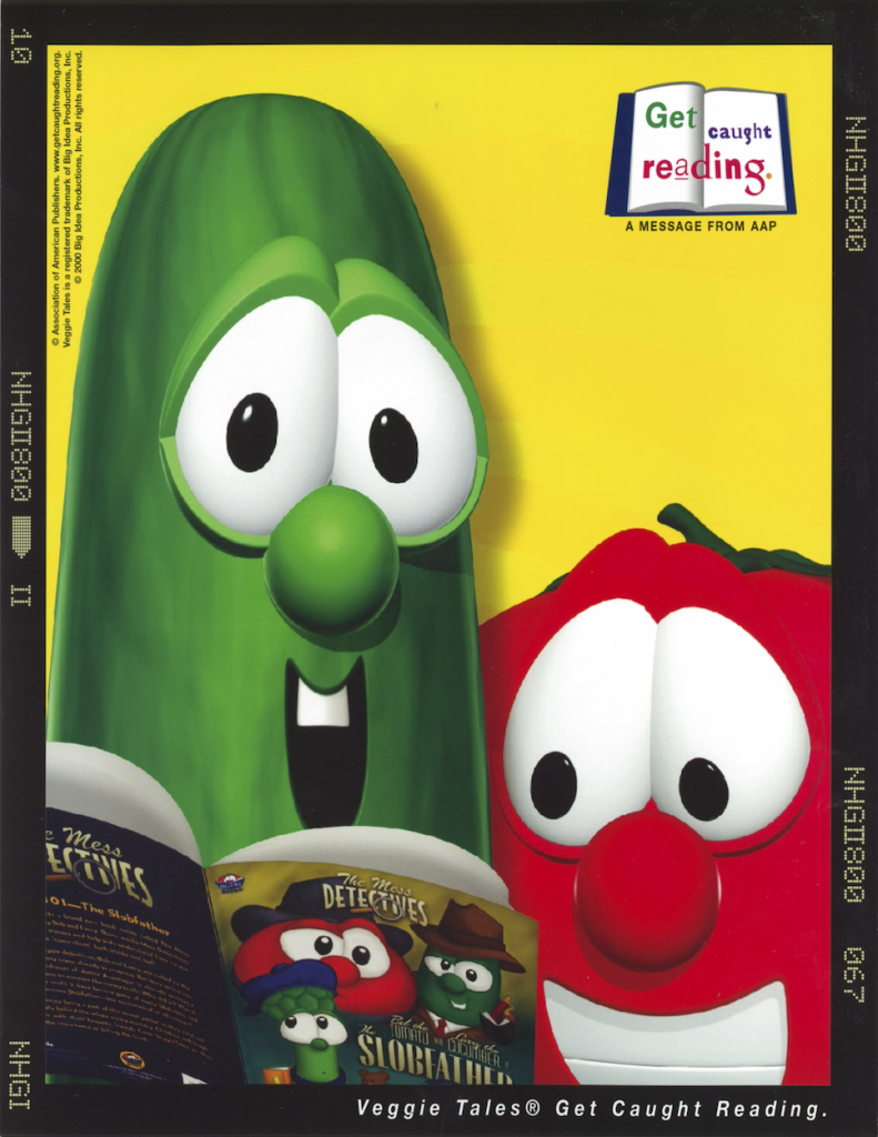 Veggie Tales Gets Caught Reading poster