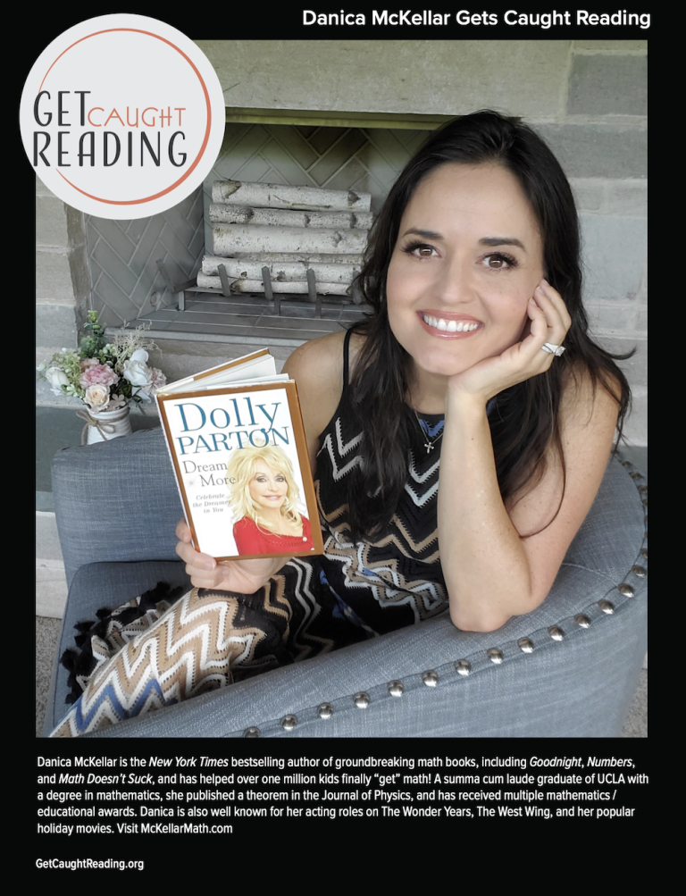 Danica McKellar Get Caught Reading