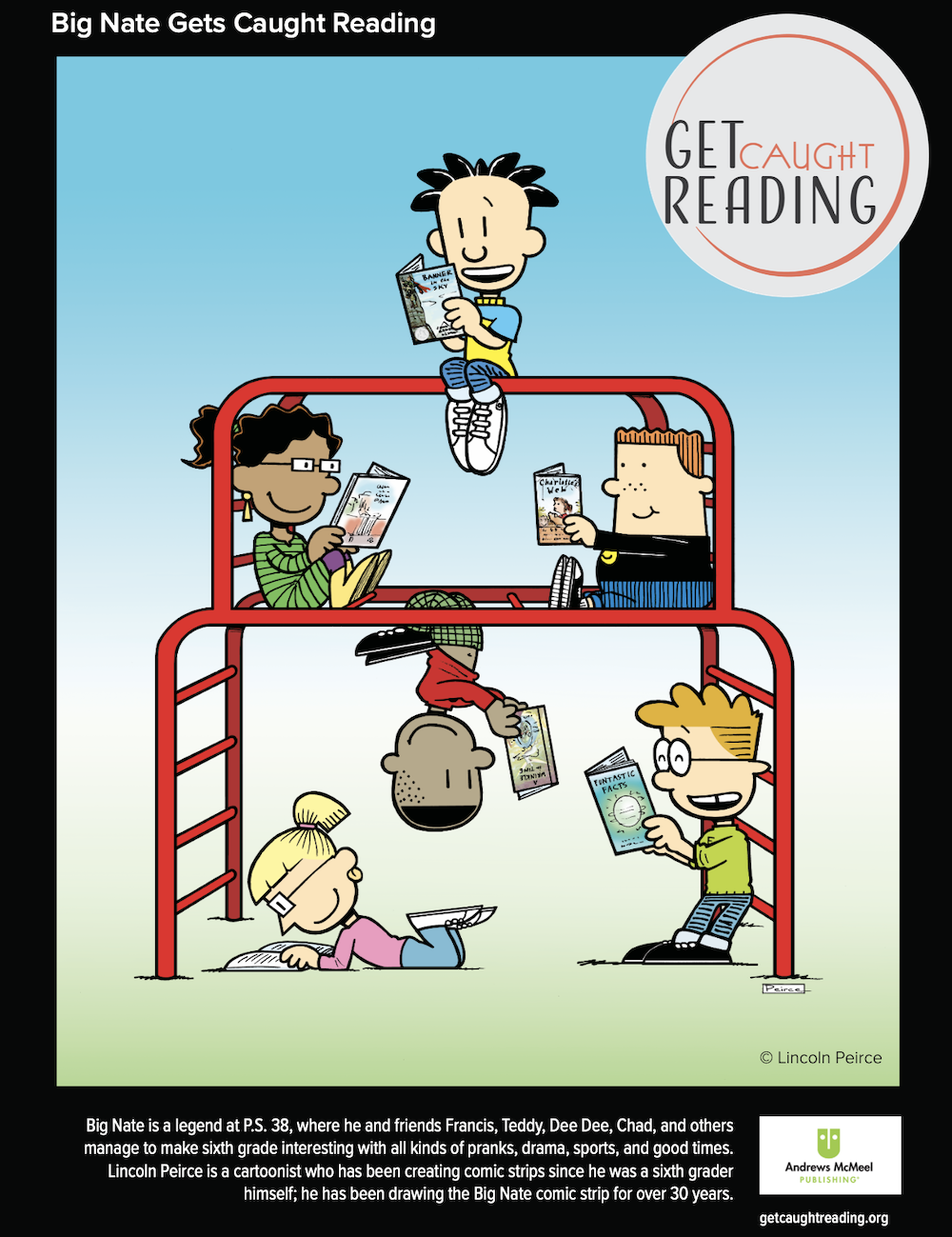 Big Nate Get Caught Reading